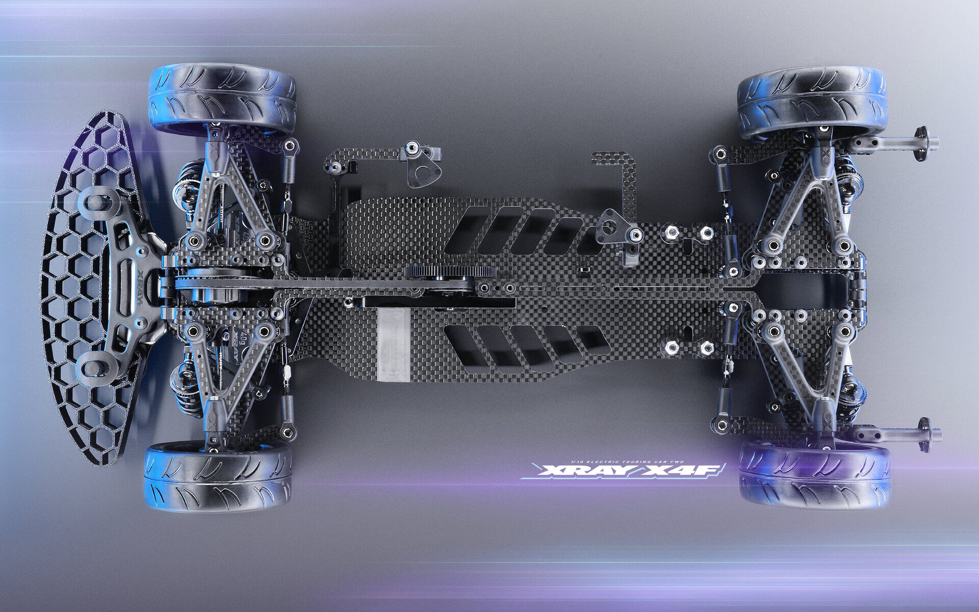 XRAY X4F'26 1/10 FWD Touring Car – Lightweight, Flex Chassis